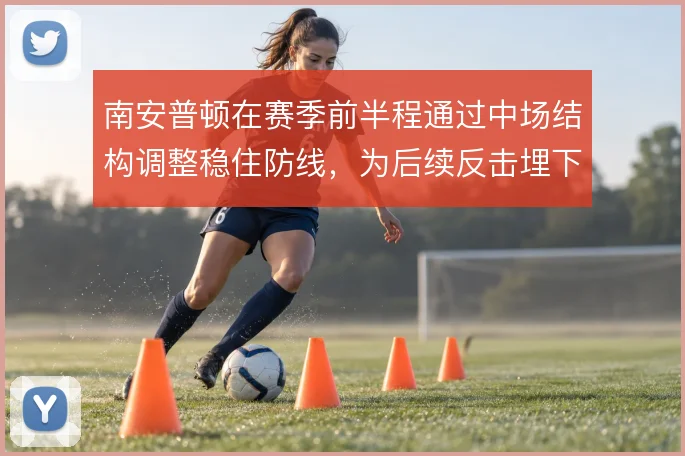 南安普顿在赛季前半程通过中场结构调整稳住防线,为后续反击埋下伏笔